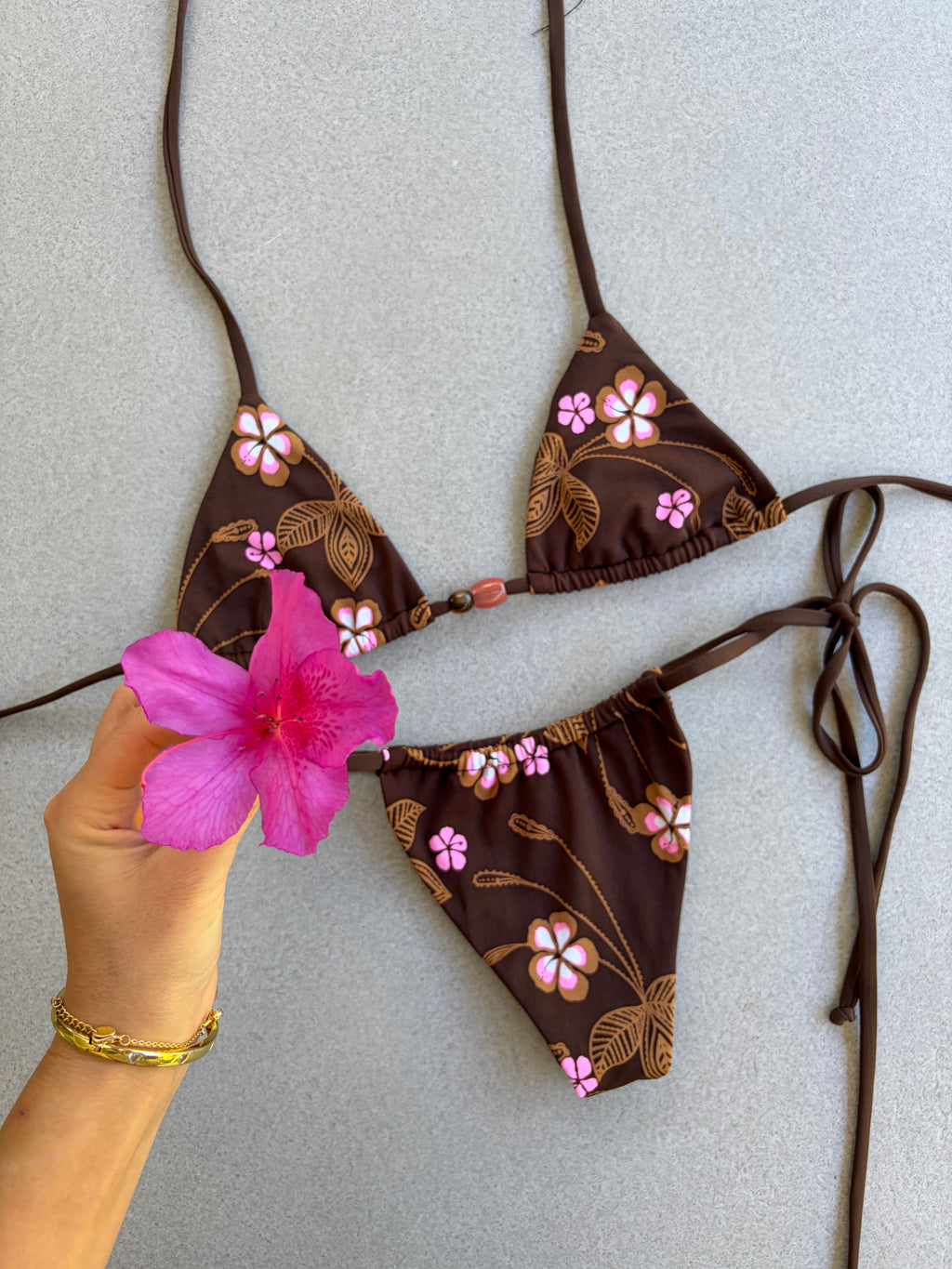 Cocoa Hibiscus SET