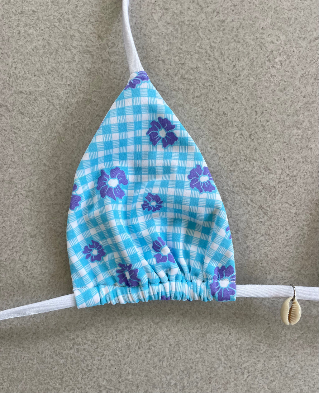 Beachside Gingham TRI TOP