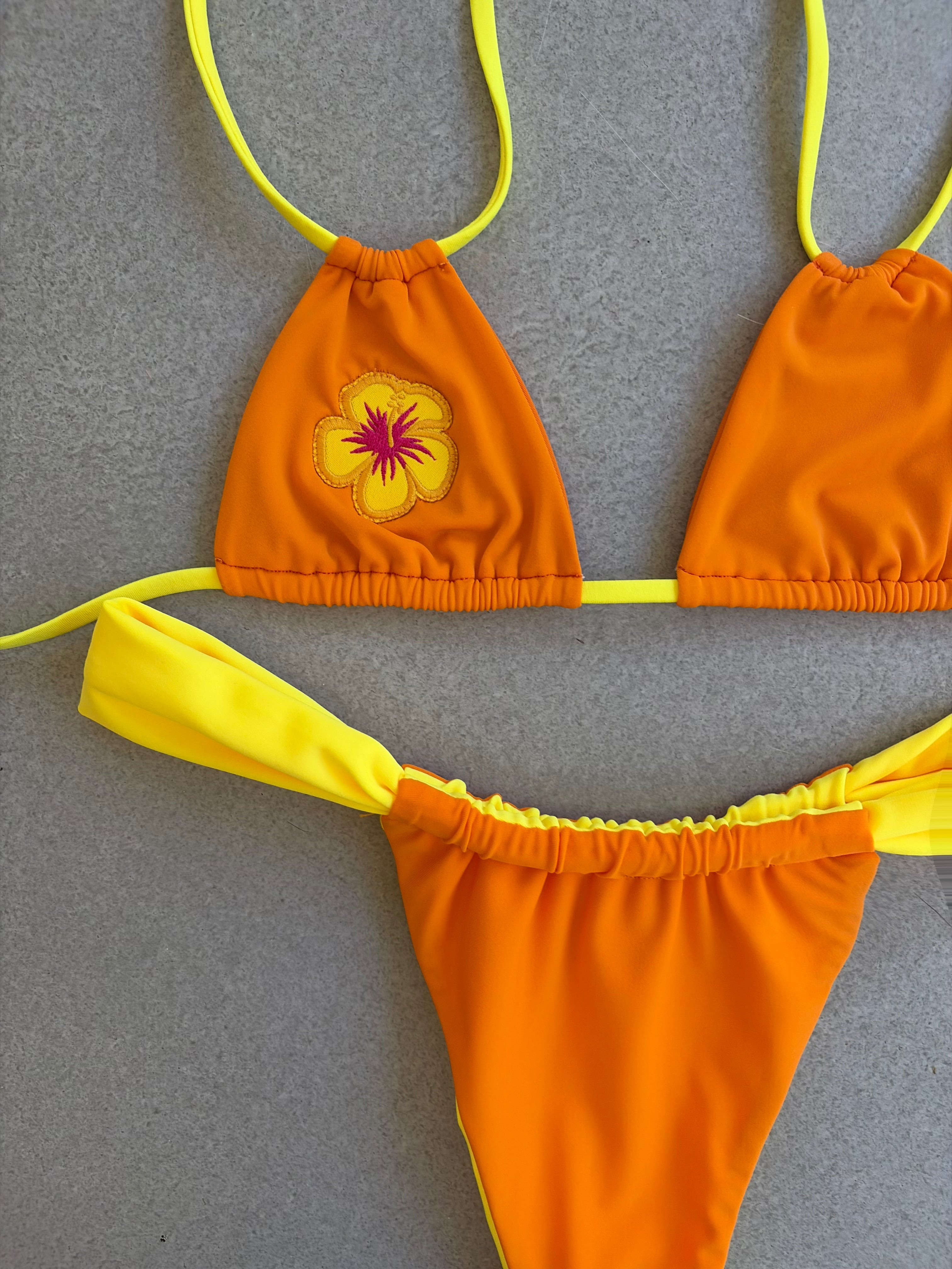 Contrast Rio Hibiscus SET - Sunkissed