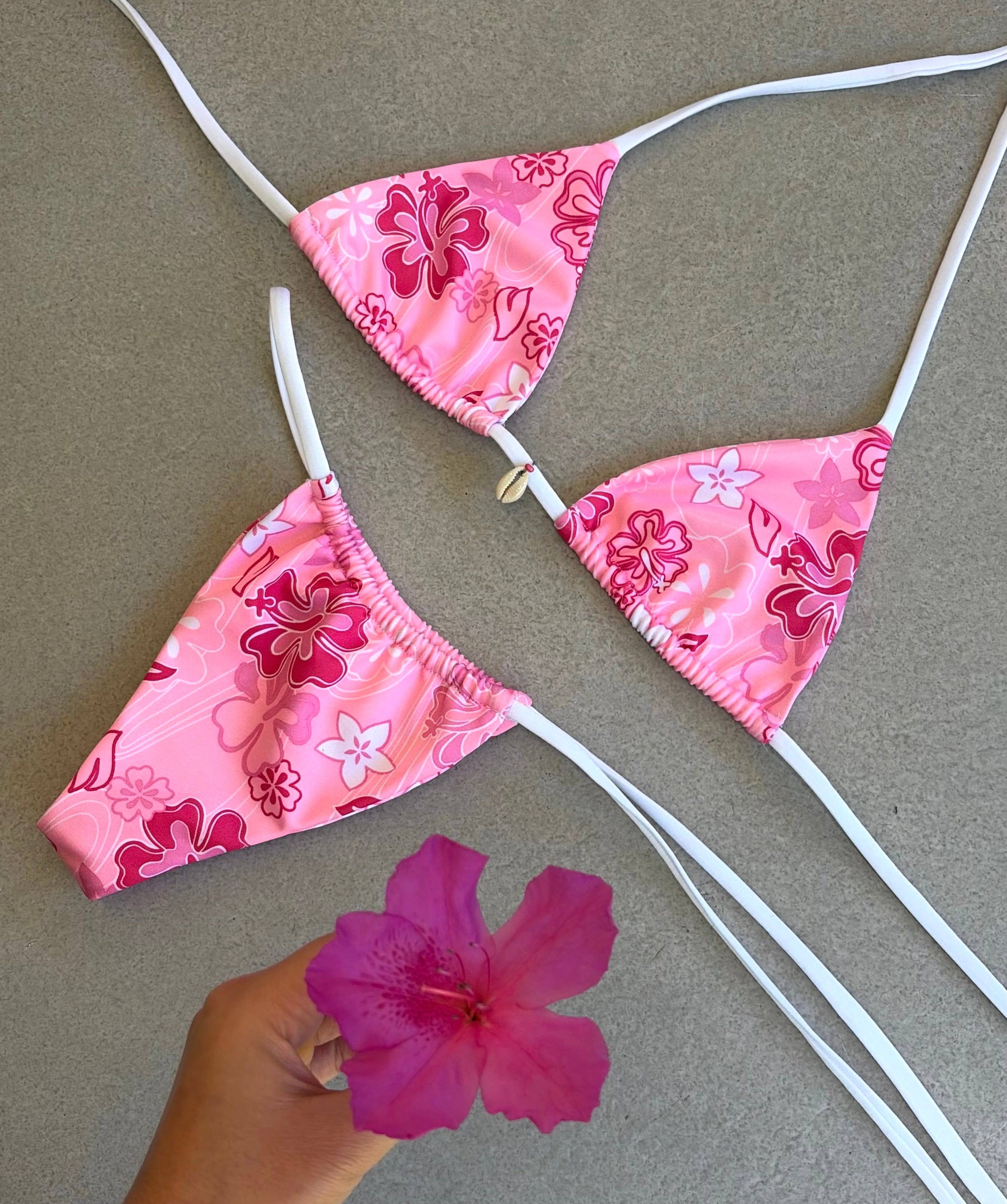 Pink Hibiscus SET