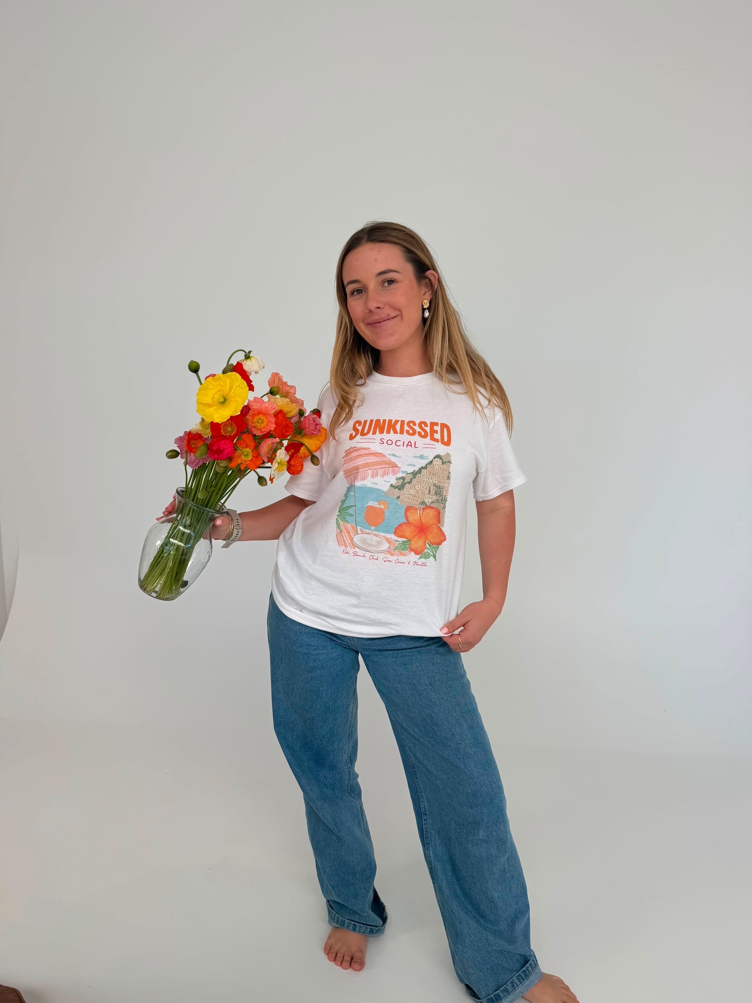 Sunkissed Social Tee